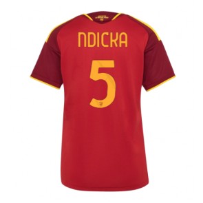 AS Roma Evan Ndicka #5 Hjemmebanetrøje Dame 2026-27 Kortærmet